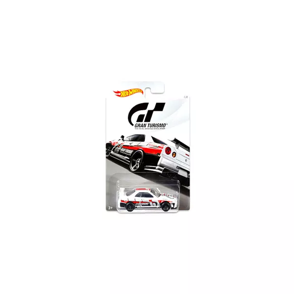 Hot Wheels Gran Turismo: Nissan Skyline GT-R (R34) kisautó 