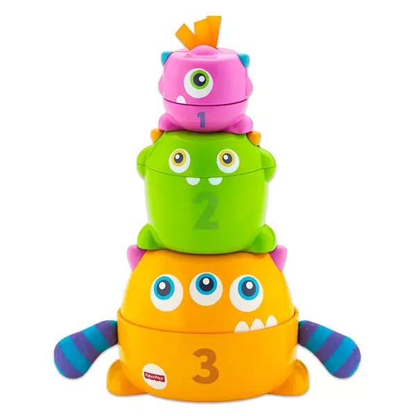 Fisher-Price: Stack and Nest Monsters