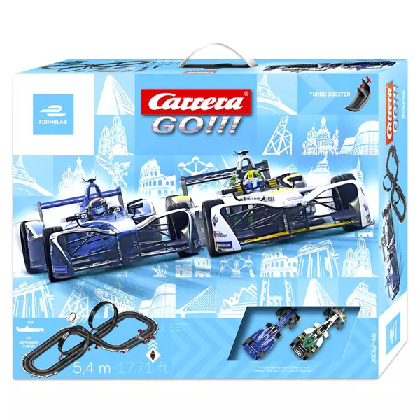 Carrera GO!!! Pistă Formula-E