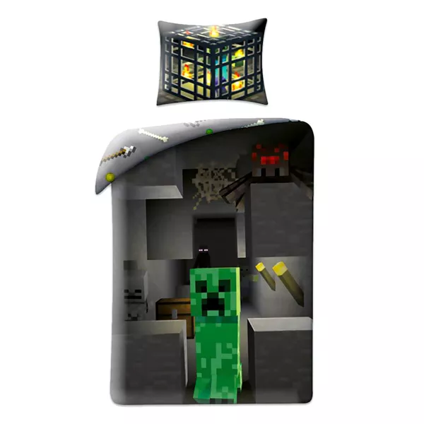 Minecraft: kétrészes ágyneműhuzat garnitúra