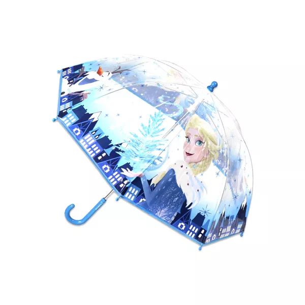 Disney hercegnők: Jégvarázs esernyő - 45 cm, kék