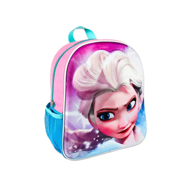 Disney hercegnők: Jégvarázs 3D ovis hátizsák - rózsaszín