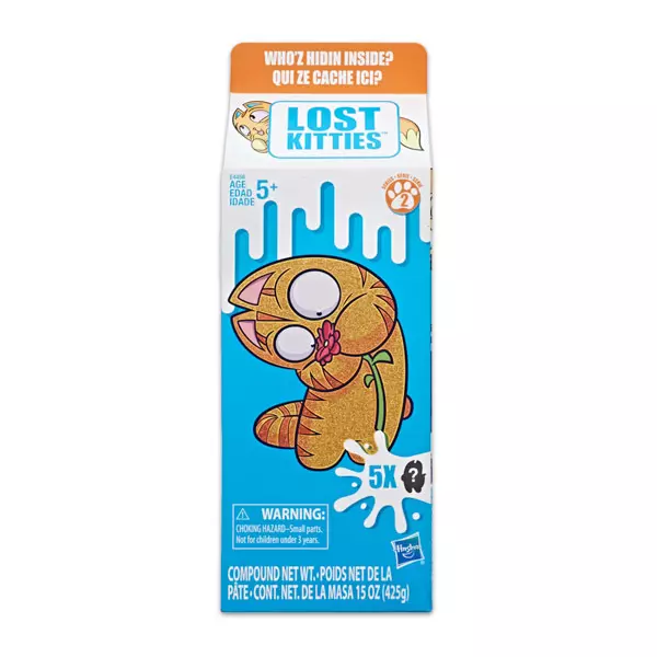 Lost Kitties figura 5 darabos meglepetés csomag - 1. széria