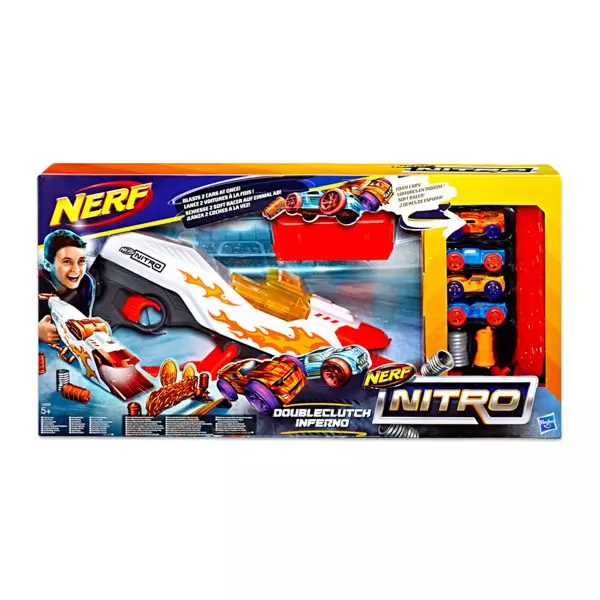 Nerf: Nitro Doubleclutch Inferno autókilövő