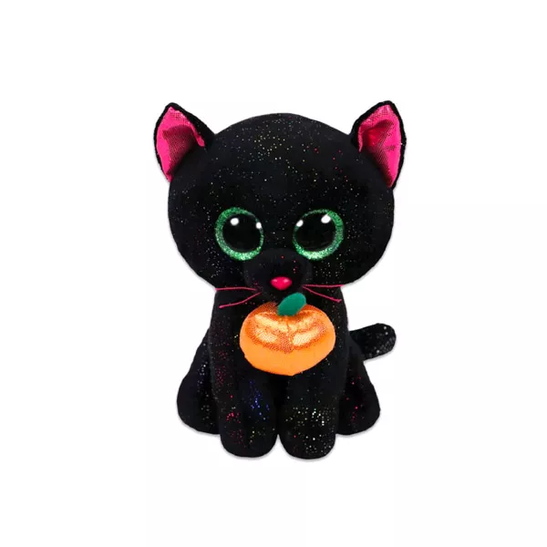 TY Beanie Boos: Potion figurină pisică de pluş - 15 cm, negru