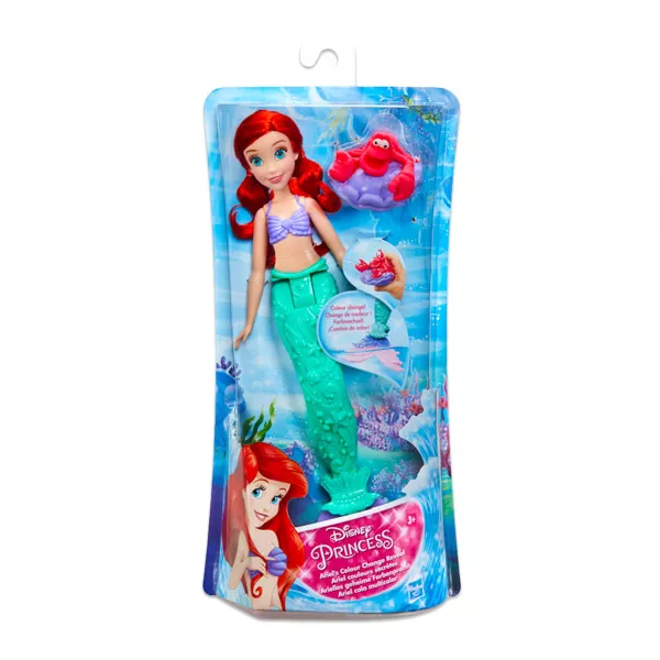 Disney hercegnők: Ariel divat baba kisállattal
