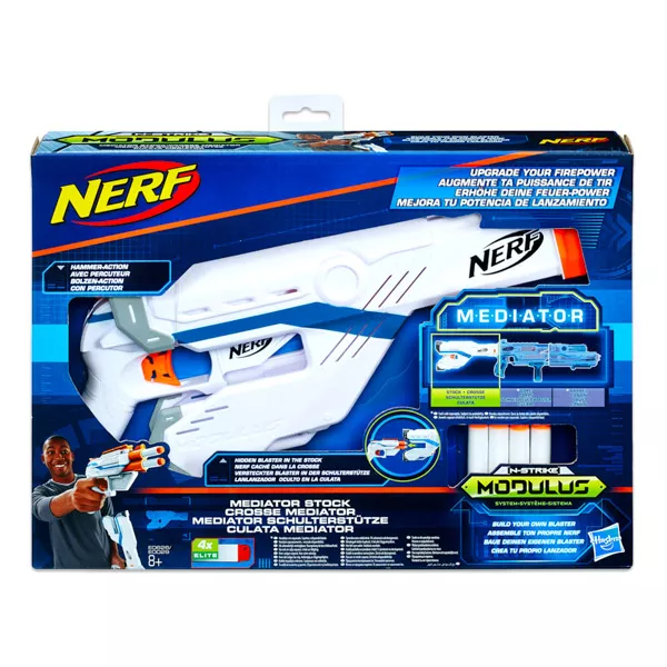 Nerf Modulus Mediator: Stock szivacslövő fegyver 
