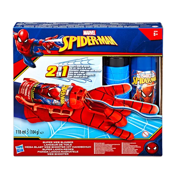 Spider-Man: Mănuşă lansator pânză sau apă 2-în-1