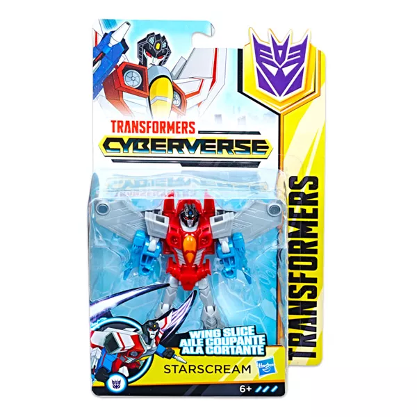Transformers Cyberverse: Deluxe Figurină robot Starscream