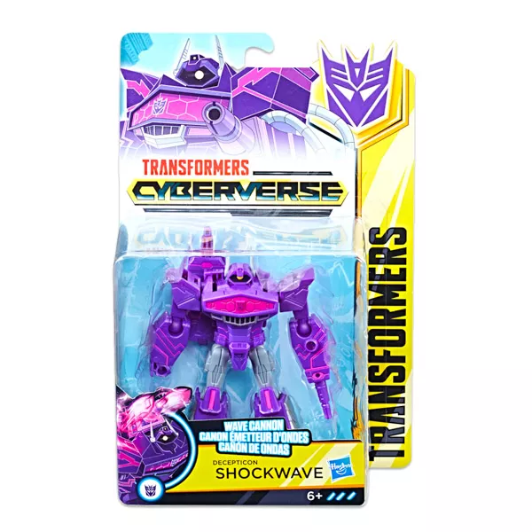 Transformers Cyberverse: Deluxe Shockwave robot figura 