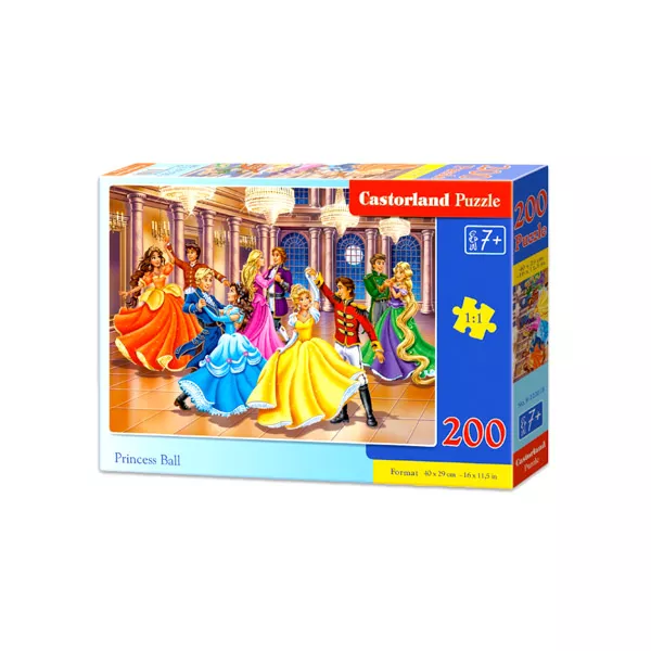 Castorland: hercegnők tánca 200 darabos puzzle 