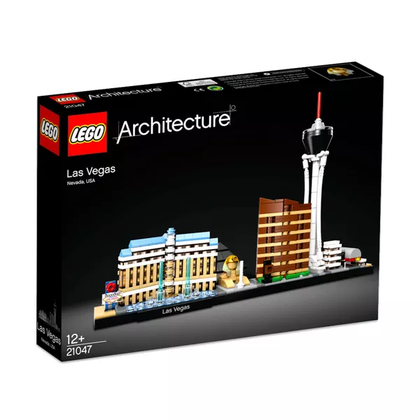 LEGO Architecture: Las Vegas 21047 - CSOMAGOLÁSSÉRÜLT