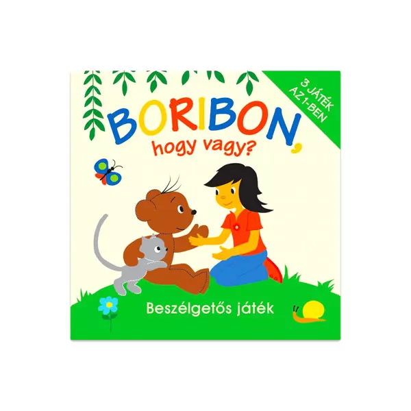 Boribon, cum ești? joc de comunicare 3-în-1 - în lb. maghiară