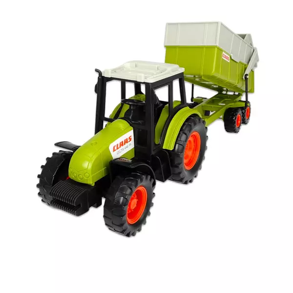 Claas: Traktor utánfutóval 36 cm