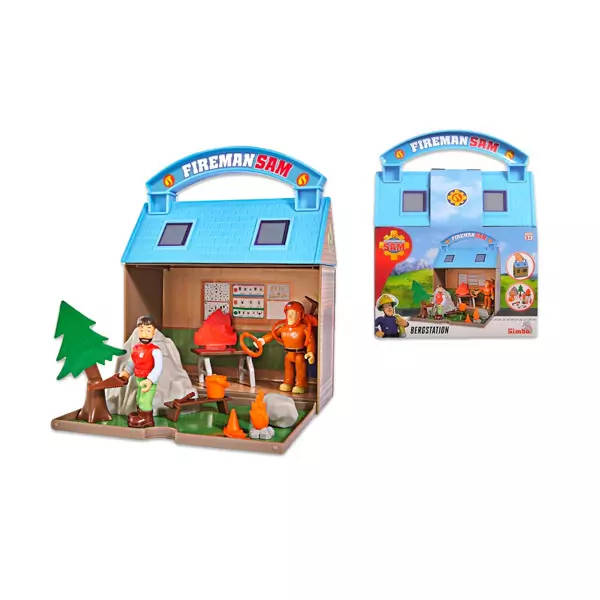 Pompierul Sam: Staţie de salvare montană cu 2 figurine