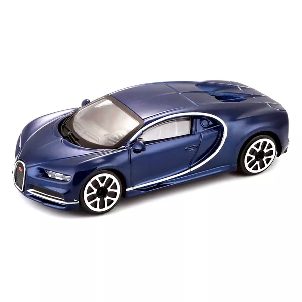 Bburago: utcai autók 1:43 - Bugatti Chiron, kék
