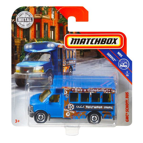 Matchbox gmc hot sale school bus