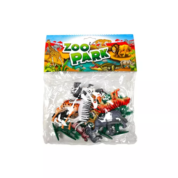 Zoo Park: Figurine animale din Africa - set cu piese