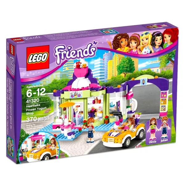 LEGO Friends: Heartlake jeges joghurt üzlete 41320