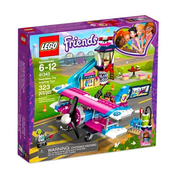 LEGO Friends: Repülés Heartlake City felett 41343