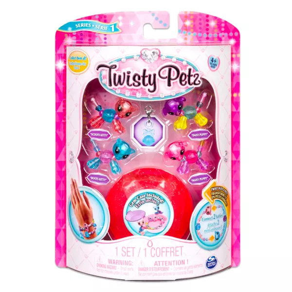 Twisty Petz: Twin Babies 4 darabos karkötő készítő - többféle
