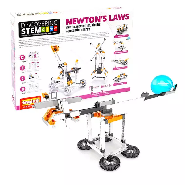 Engino Discovering Stem Mechanics: Legile lui Newton - joc de construcţie