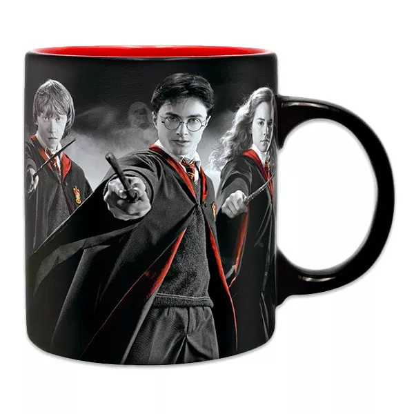 Harry Potter: Harry, Ron, Hermione bögre - 320 ml