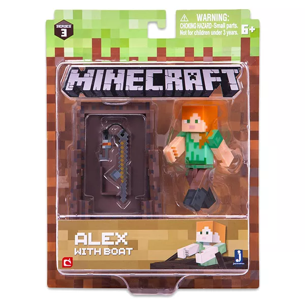 Minecraft: Alex figura hajóval