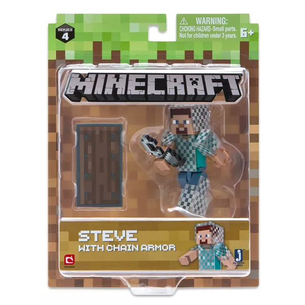 Minecraft: Steve figura lánc páncélban