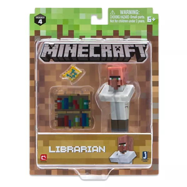 Minecraft: falusi könyvtáros figura