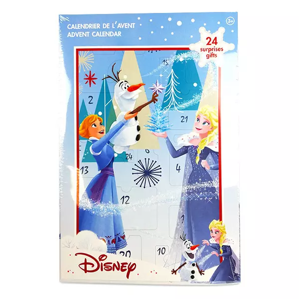 Prinţesele Disney: Frozen Calendar de crăciun - albastru