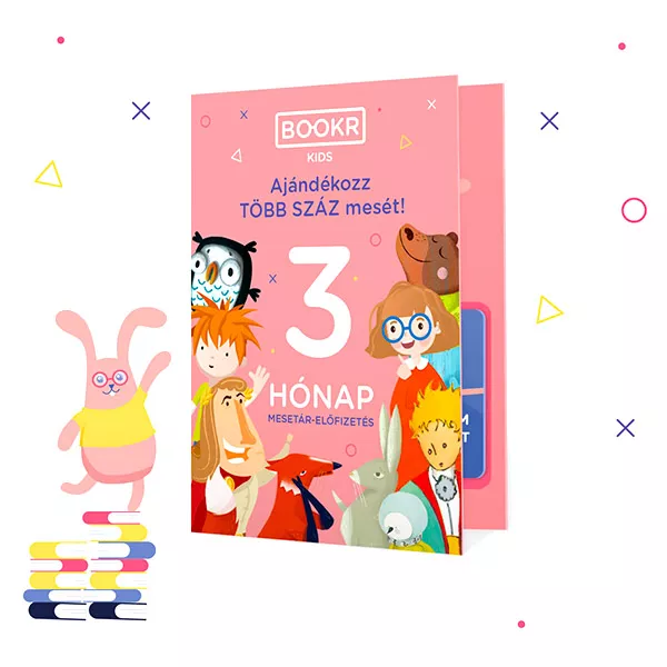 BOOKR Kids: 3 hónapos Ajándékkártya