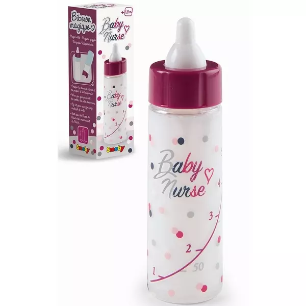Baby Nurse: mágikus tejes cumisüveg - lila-fehér
