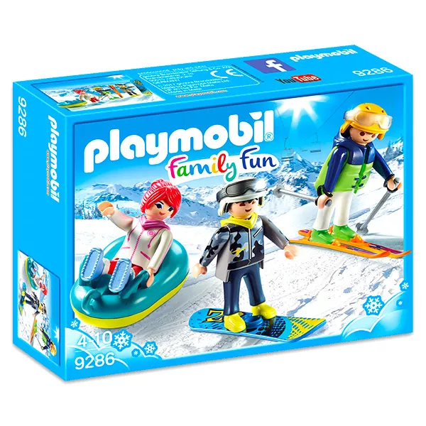 Playmobil Family Fun - Téli sportok és móka a havon - 9286