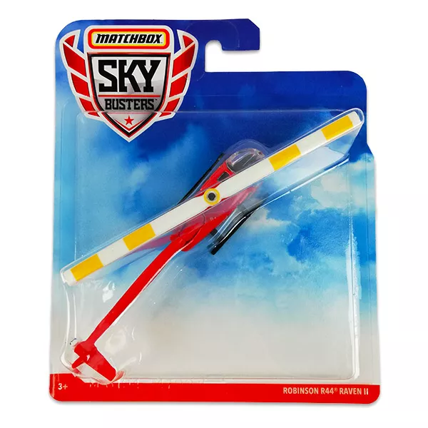 Matchbox Sky Busters: Elicopter Robinson R44 Raven II