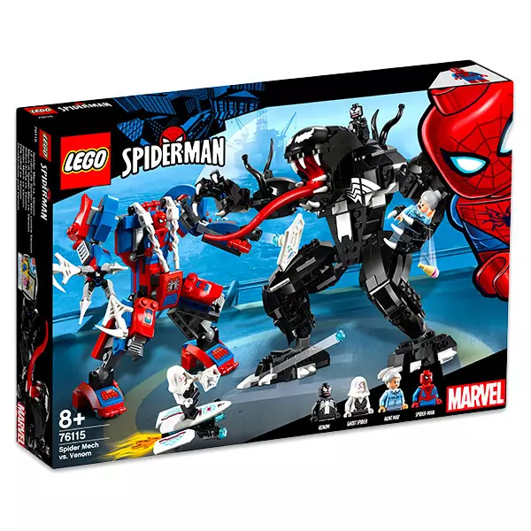 LEGO Super Heroes: Robotul păianjen contra Venom 76115