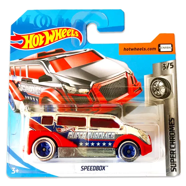 Hot Wheels Super Chromes: Maşinuţă Speedbox