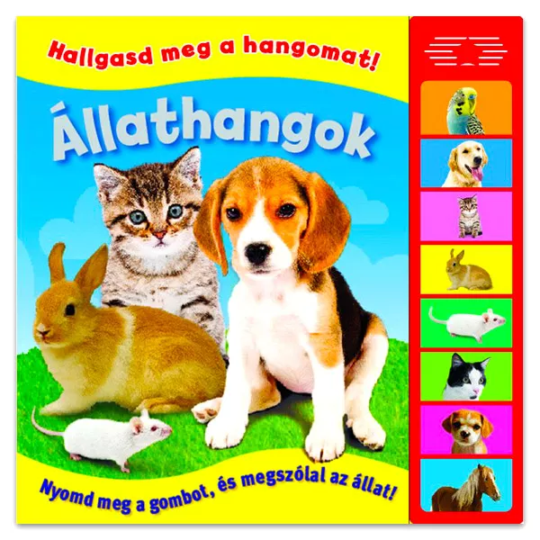 Ascultă-mă! Vocea animalelor - carte audio în lb. maghiară