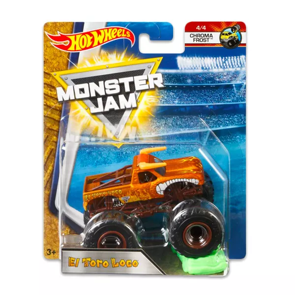 Hot Wheels Monster Jam: El Toro Loco kisautó -narancs