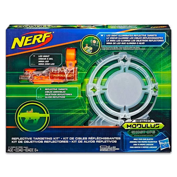 Nerf N-Strike Modulus Ghost Ops kiegészítő - LED-es célzókereszt céltáblákkal