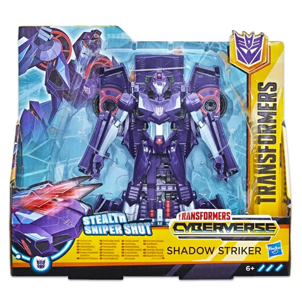 Transformers Cyberverse: Figurină robot Shadow Striker