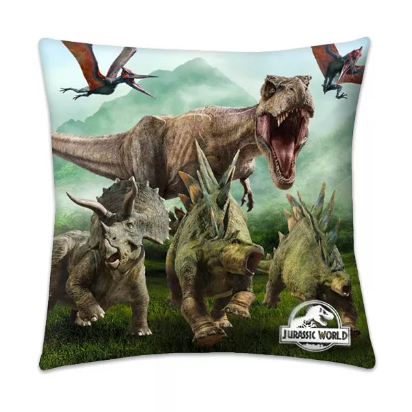 Jurassic World: pernă decorativă - verde