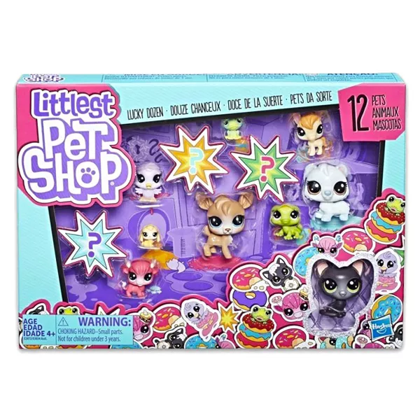 Littlest PetShop: Set de joacă gogoşi - 12 figurine