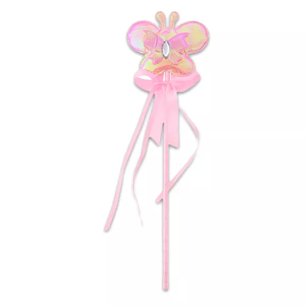 Pillangós tündér varázspálca - rózsaszín