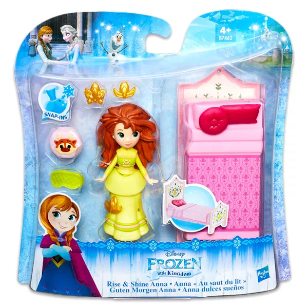 Disney hercegnők: Jégvarázs mini baba - Szép álmokat Anna