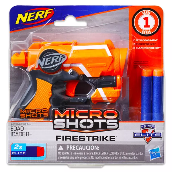 NERF: Microshots Firestrike szivacslövő pisztoly