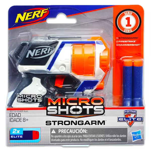 NERF: Microshots Strongarm szivacslövő pisztoly