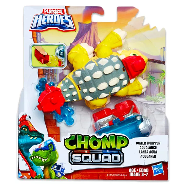 Playskool Heroes: Chomp Squad - Water Whipper akciófigura
