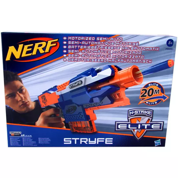 NERF N-Strike Elite: Stryfe elemes szivacslövő fegyver - CSOMAGOLÁSSÉRÜLT