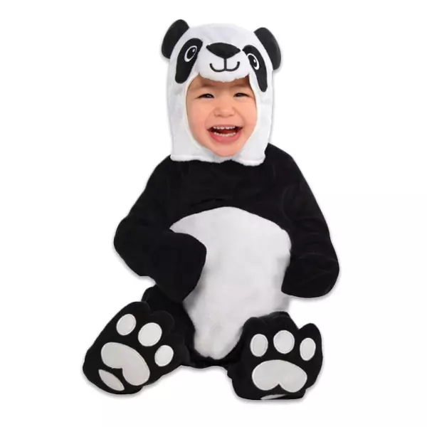 Costum Urs panda - 86 cm